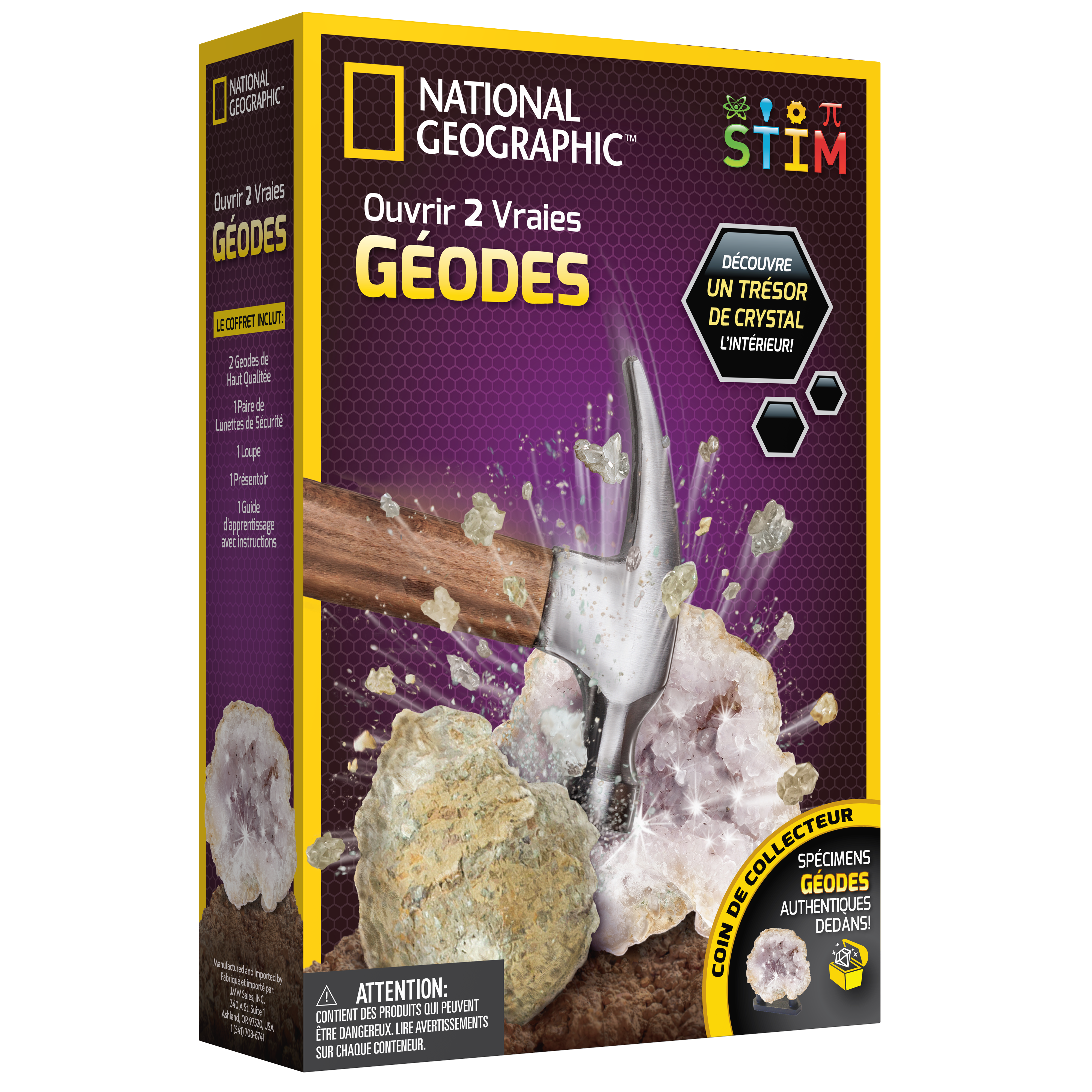 National Geographic Break Open 2 Real Geodes